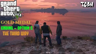 GTA V PC - Ending C / Final Mission #3 - The Third Way (Deathwish) [100% Gold Medal] [HD]