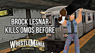 BROCK LESNAR KILLS OMOS BEFORE WRESTLEMANIA | WRESTLING EMPIRE