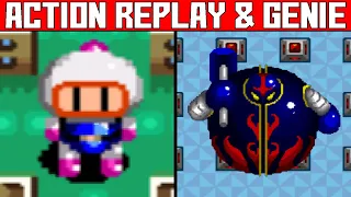 (Super Bomberman) Hit Anywhere & Walk Through Walls - Game Genie & Action Replay Codes