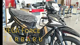 New YAMAHA VEGA FORCE 115FI HITAM | Terbaru Dan LEBIH RAMPING !!