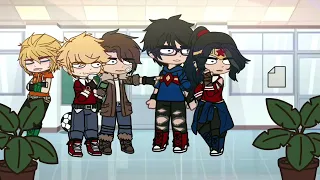 Bruce the babysitter (Part. 1) || Gacha club || ft. Justice league as teenagers + batkids