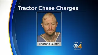 Suspect In Tractor Chase Accused Of Biting, Choking Police K-9