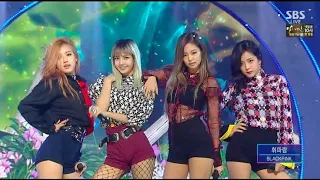 BLACKPINK - '(WHISTLE)' 0828 SBS Inkigayo