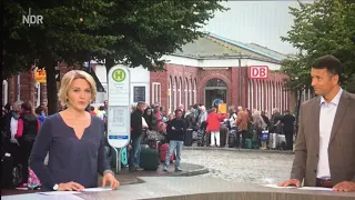 NDR SH Magazin 06.09.17 - SSP fast entgleist - Streckensperrung Niebüll - Husum - Marschbahn Sylt