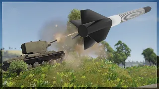 SUPER KV-2 | 2000mm APHEFSDS & 30mm GAU-8 Avenger Cannon (War Thunder)