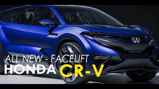 Honda CRV All New Facelift Concept Car, AI Design