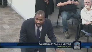 Evanston City Council Meeting 2-26-2024