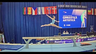 Alexia Vanoaga🥇(2008) 2023 Romanian Jr National Beam Final