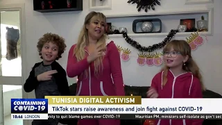 Tunisia TikTok stars raise awareness and join fight against Coronavirus
