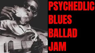 Elevated Psychedelic Blues Ballad Jam | Guitar Backing Track (D Minor)