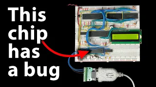 Fixing a hardware bug in software (65C51 UART)