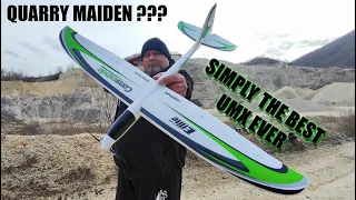 EFlite UMX Conscendo glider BNF Basic with AS3X and SAFE QUARRY THEATRE MAIDEN