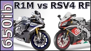 Yamaha R1M vs Aprilia RSV4 RF | Review & Motovlog