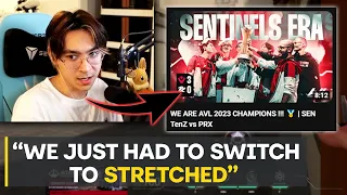 TenZ On Playing Stretched Resolution In AfreecaTV Tournament