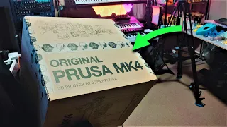 WAS LIVE: So a Prusa MK4 just showed up... let's fire it up live!