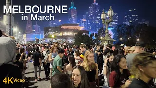 Melbourne City in March | Moomba 2024 Australia 4K