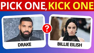 Pick One, Kick One - Singers Edition🎤🎙️ | Would you rather pick? | Who is Better!?!?!