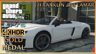 GTAV Franklin and Lamar Gold Medal | PS5 4K 60FPS