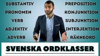 Svenska ordklasser