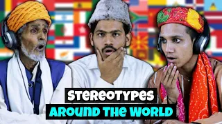 Villagers React To Stereotypes Around The World ! Tribal People React To country's Stereotypes