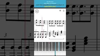 ✅🎹 How to play WHAT MAKES YOU BEAUTIFUL - ONE DIRECTION  Piano Tutorial + Sheet Music