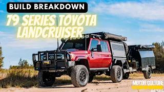 MOST INSANE Build BreakDown 79 Series Toyota LandCruiser & HardKorr Camper!