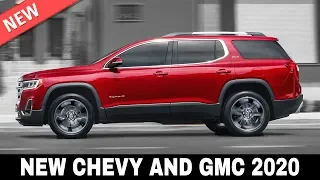 9 All-New Chevrolet and GMC Cars Arriving in 2020 (Interiors and Exteriors)