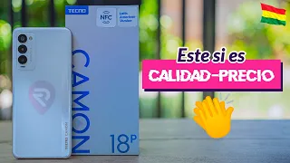 TECNO CAMON 18P│UNBOXING en ESPAÑOL│El MEJOR de toda la serie CAMON 18👏👏