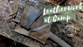Traditional Flap Axe Sheath: Leather Working Made Easy