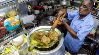 Mutton Meat and Leg Soup from India in Tekka Hawker Centre. Singapore Street Food