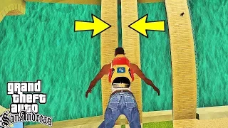 НИ ОДИН ИГРОК НЕ СМОЖЕТ ПОВТОРИТЬ ЭТОТ БЕЗУМНЫЙ ТРЮК GTA SAN ANDREAS !!! СЛОЖНЫЕ ТРЮКИ ГТА !!!