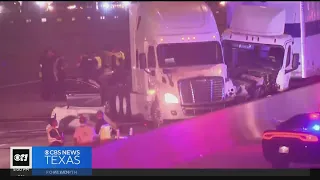 4 people killed after crash shuts down I-35W