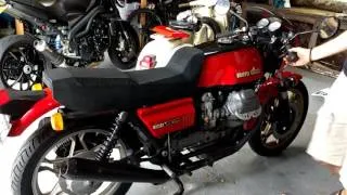 Moto Guzzi Le Mans Engine Sound (STEREO)