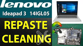 How to Repaste and Clean Lenovo IdeaPad 3 14Igl05 - Step-by-Step Guide🧹