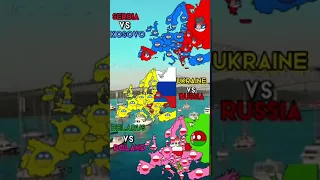 Serbia vs Kosovo & Ukraine vs Russia & Belarus vs Poland