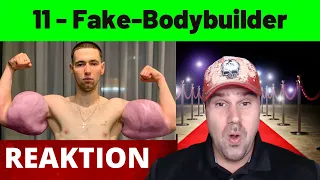 11 merkwürdigsten Fake-Bodybuilder aller Zeiten - REAGIERT auf