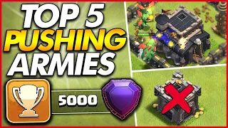 TOP 5 TH9 PUSHING ATTACK STRATEGIES WITHOUT CC | Clash of Clans