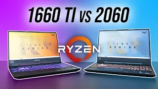 GTX 1660 Ti vs RTX 2060 - Ryzen Laptop Comparison!