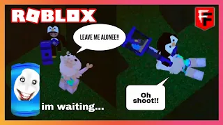 I'm TRAPPED With The BEAST In The MAZE!! (Roblox Flee The Facility)