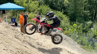 600cc Class August 21, 2022 AMA Motorcycle ATV Hillclimb Monson, MA Quaboag Riders