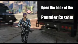 How to Open the Back of the Pounder Custom