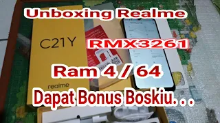 Unboxing Realme C21Y Ram 4/64