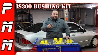 How to make your car handle like new! StrongFlex Front Suspension Bushing Kit Install Lexus IS300