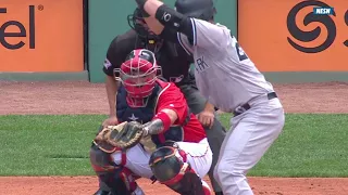 NYY@BOS: Porcello fans Romine for his sixth strikeout