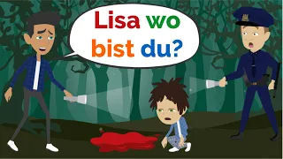 Deutsch lernen | Lisa ist verschwunden! | Wortschatz und wichtige Verben