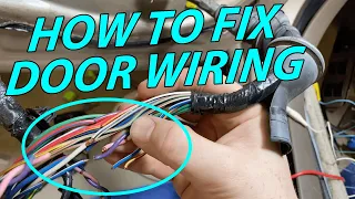 car door harness electrical issues