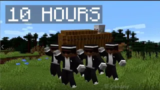 Coffin dance meme in minecraft for 10 hours