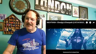 NIGHTWISH - Elvenjig & Elvenpath (LIVE IN BOGOTA), A Layman's Reaction FIRST TIME