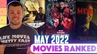 Best and Worst Movies of May 2022 RANKED (Tier List)