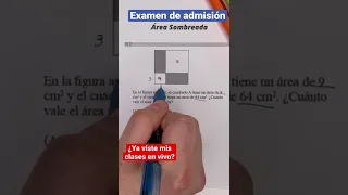 Área sombreada - debes resolverlo en 30 segundos